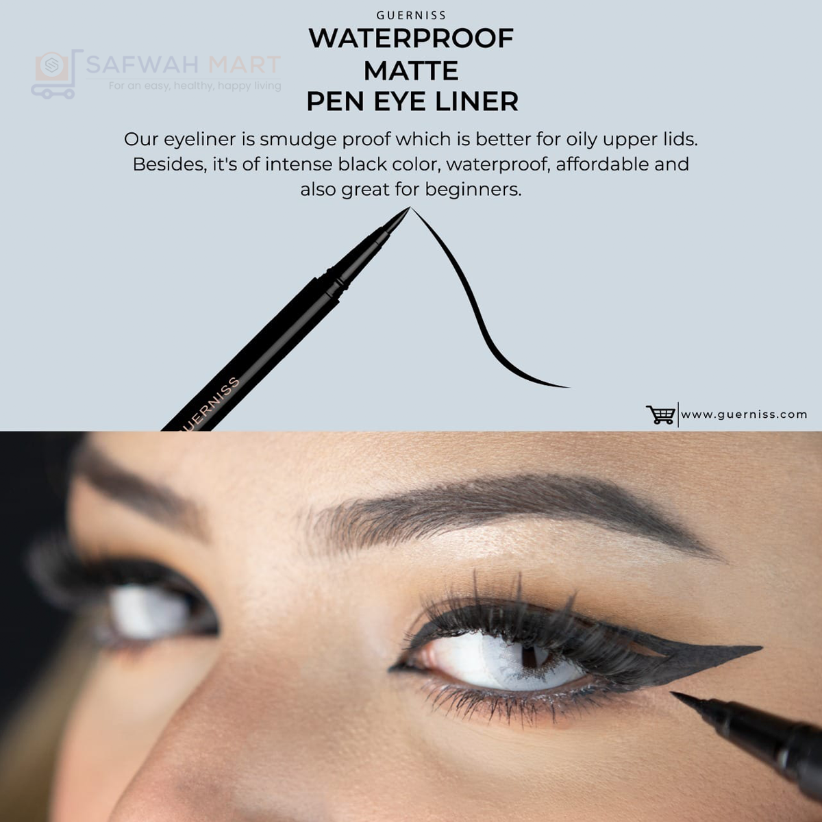 Guerniss Waterproof Matte Eyeliner