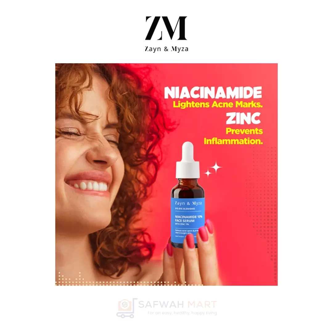 ZM Niacinamide 10% + Zinc Face Serum (30ml)