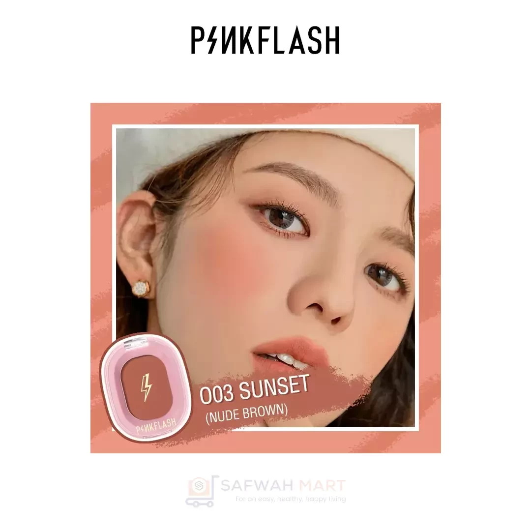F01-PinkFlash Chic In Cheek Blush in O03#