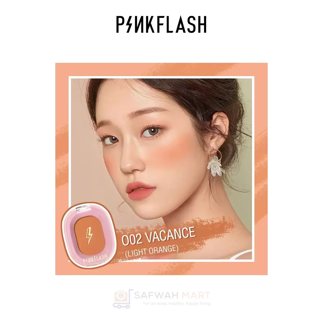 F01-PINKFLASH Chic In Cheek Blush-(O02#)