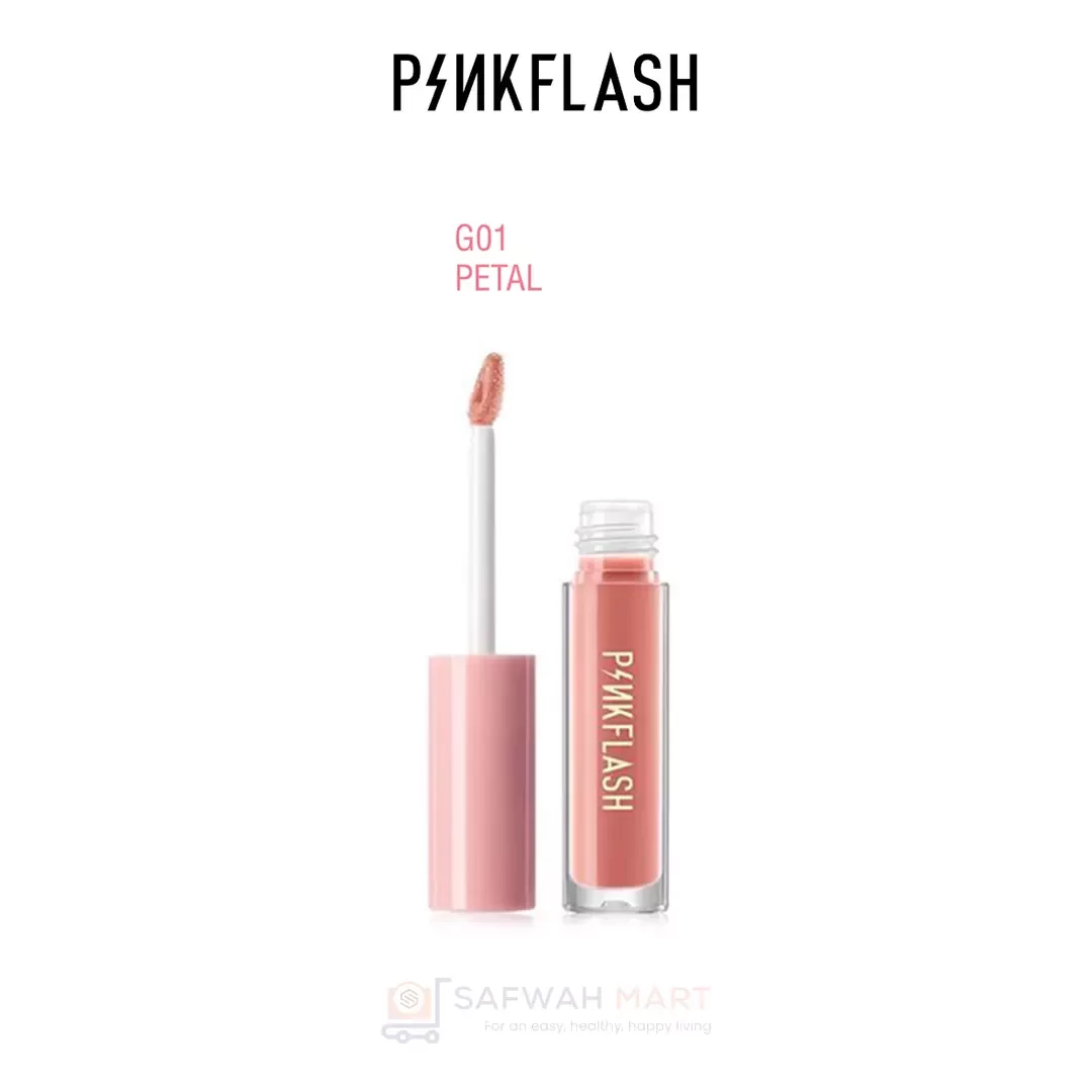 L02-PINKFLASH Ever Glossy Moist Lipgloss-G01(Petal)