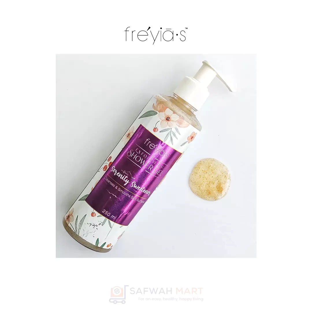Freyias Exfoliating Shower Gel- Serenity Sweetener