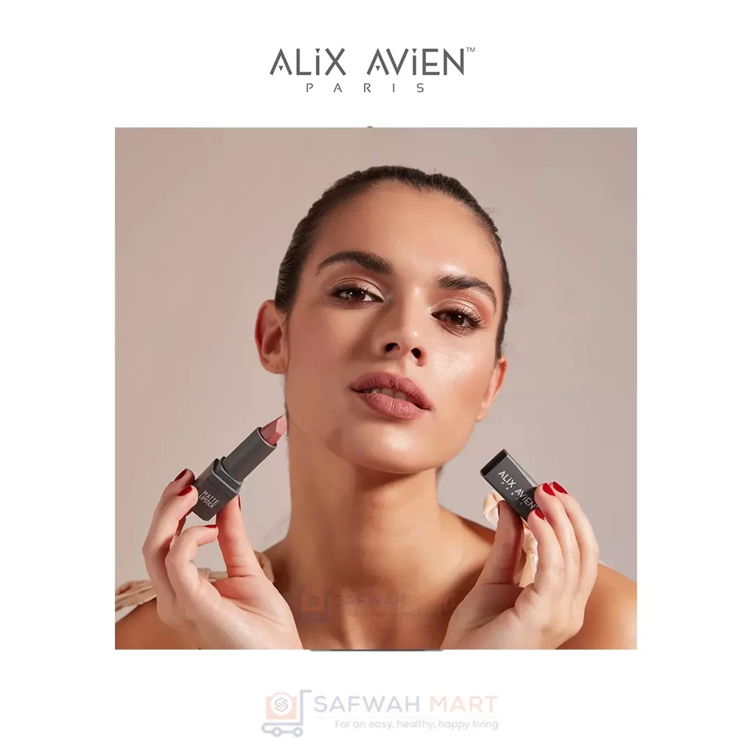 Alix Avien Matte Lipstick- 423( Wine Red)