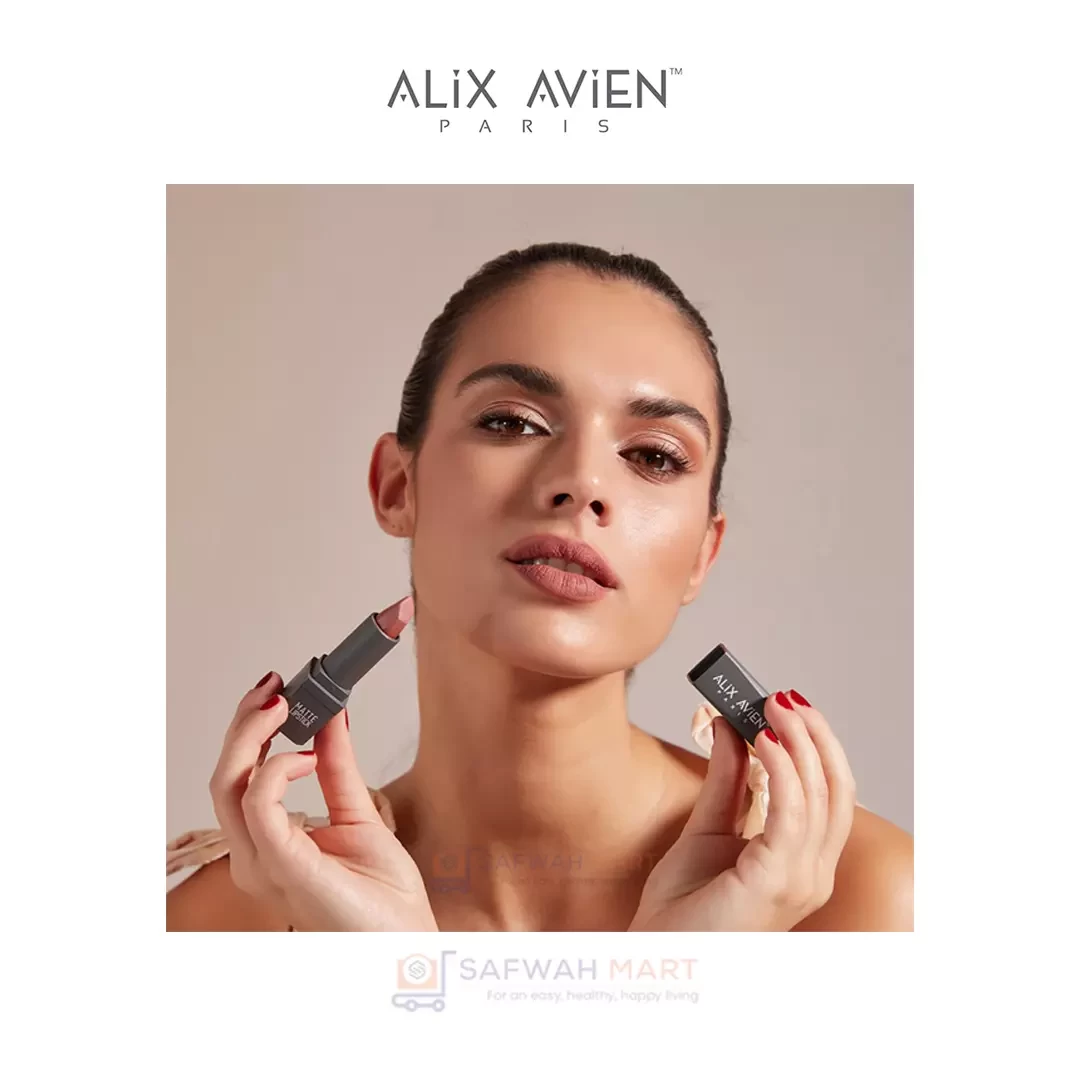 Alix Avien Matte Lipstick- 411( Spicy Terracotta)