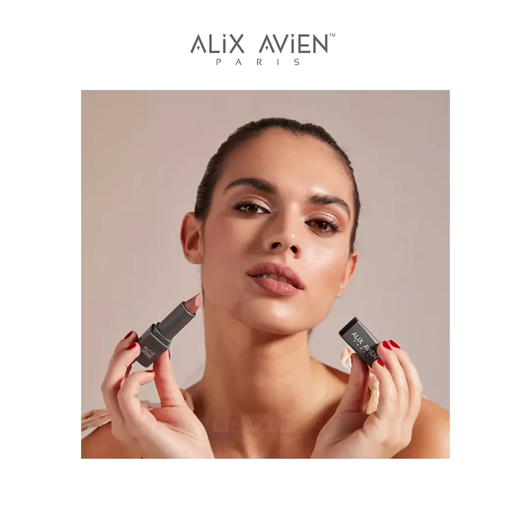 Alix Avien Matte Lipstick- 410( Rose Coral)