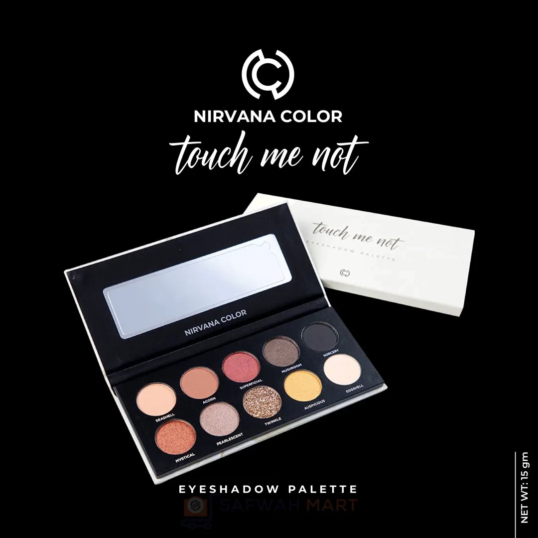 Nirvana Color Eye shadow Palette - Touch Me Not