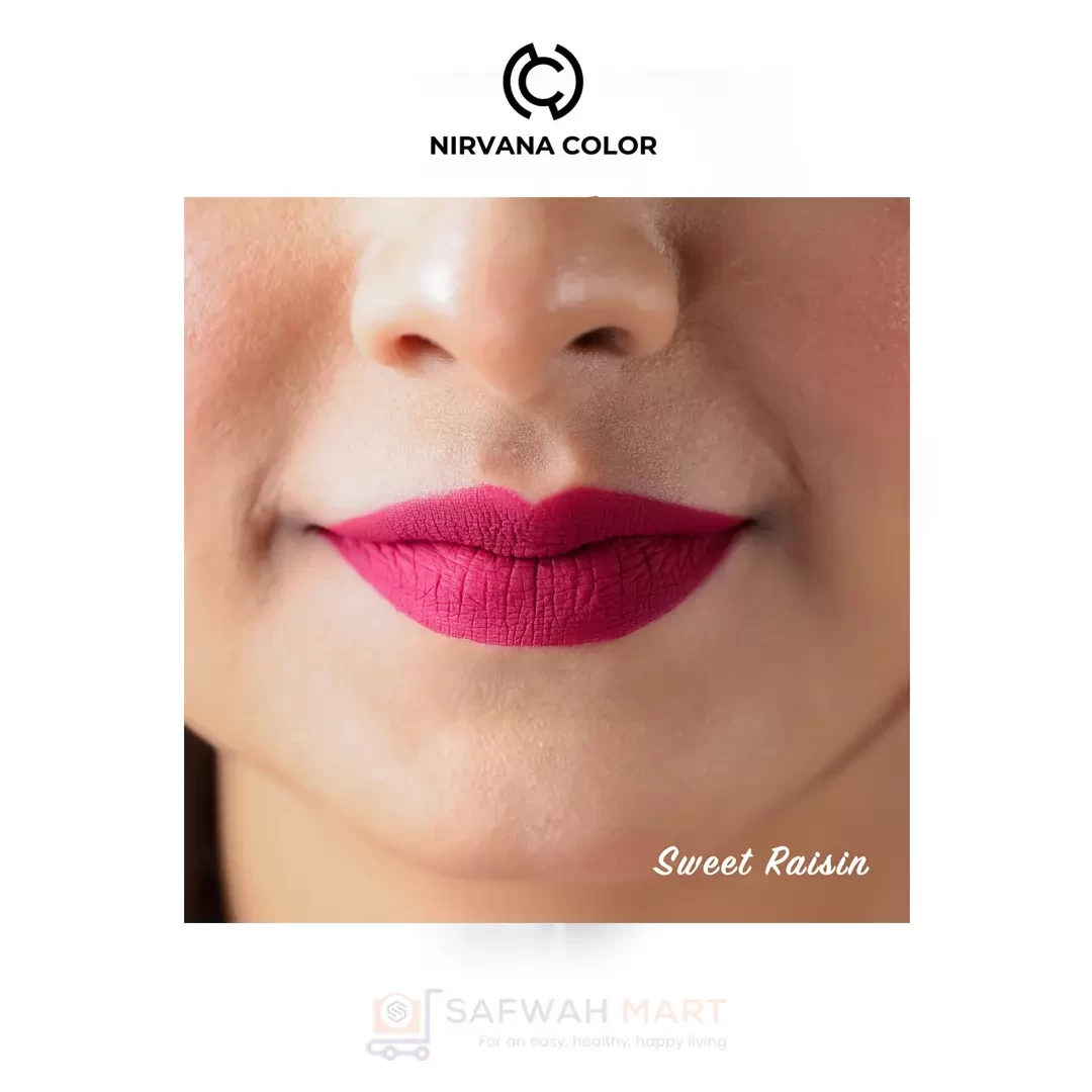 Nirvana Color Liquid Matte Lipstick-Sweet Raisin