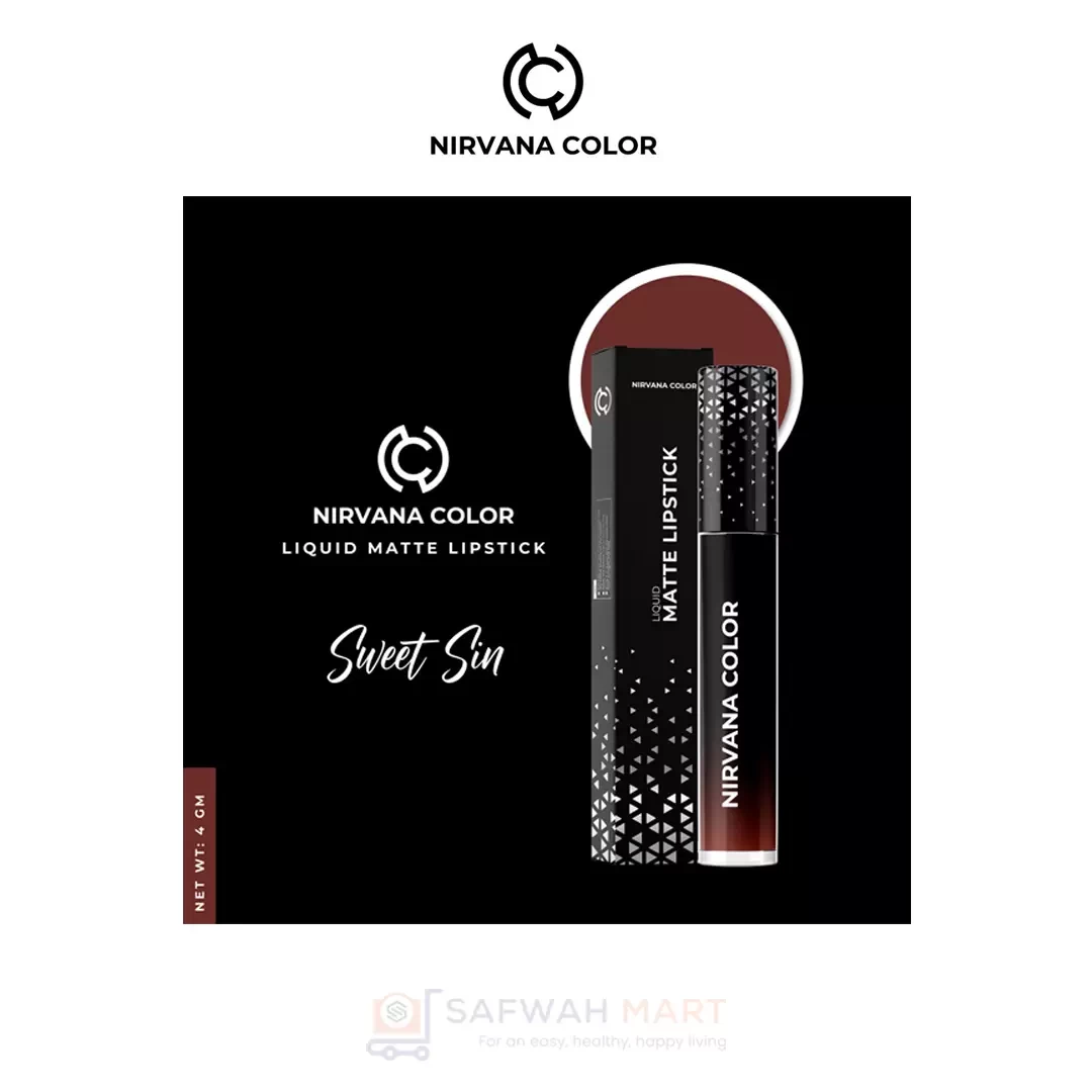 Nirvana Color Liquid Matte Lipstick-Sweet Sin