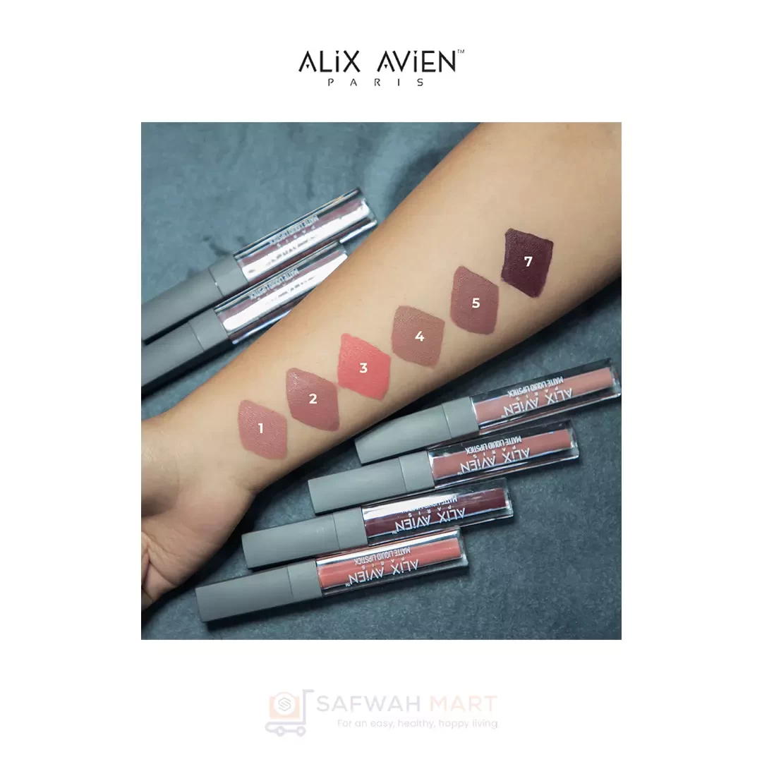 Alix Avien Matte Liquid Lipstick Nude 02