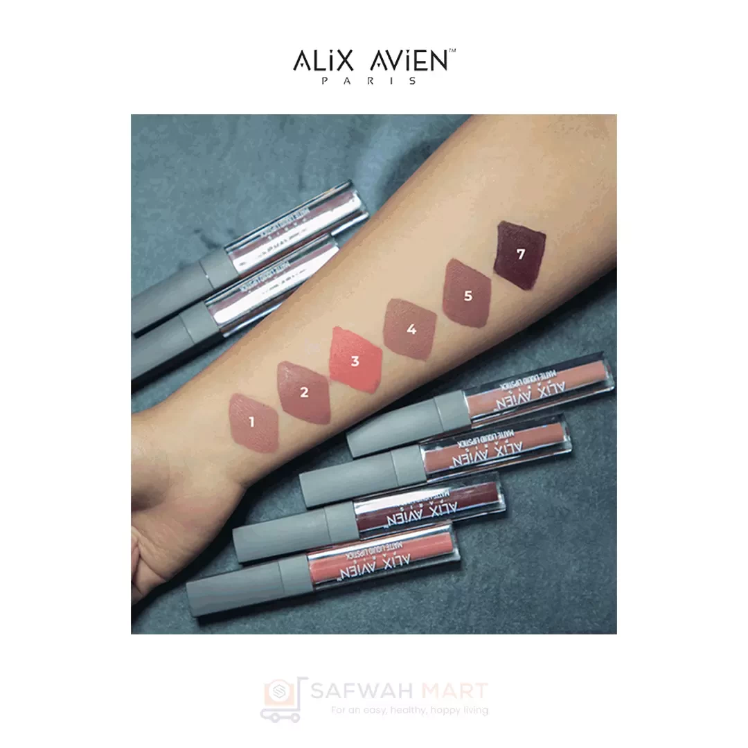 Alix Avien Matte Liquid Lipstick Nude 01