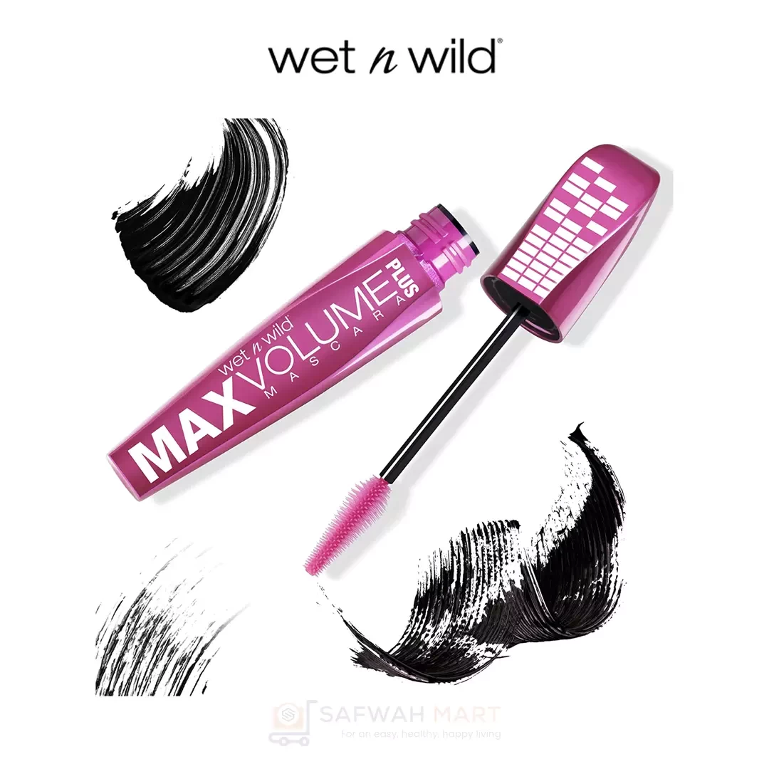 Max Volume Plus Mascara-Amp'd Black