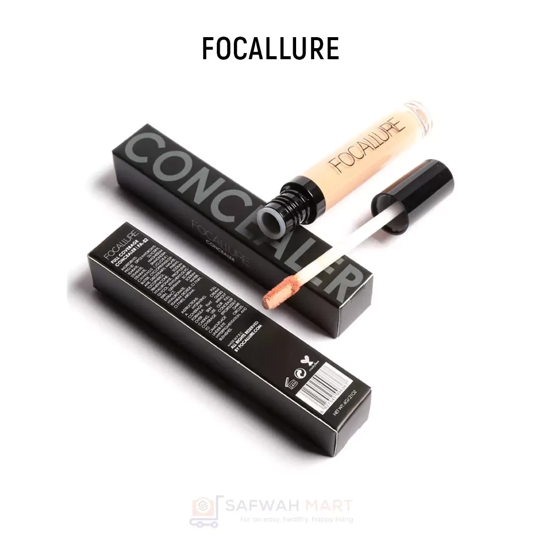 Focallure Full Coverage Liquid Concealer - 01( Netural)
