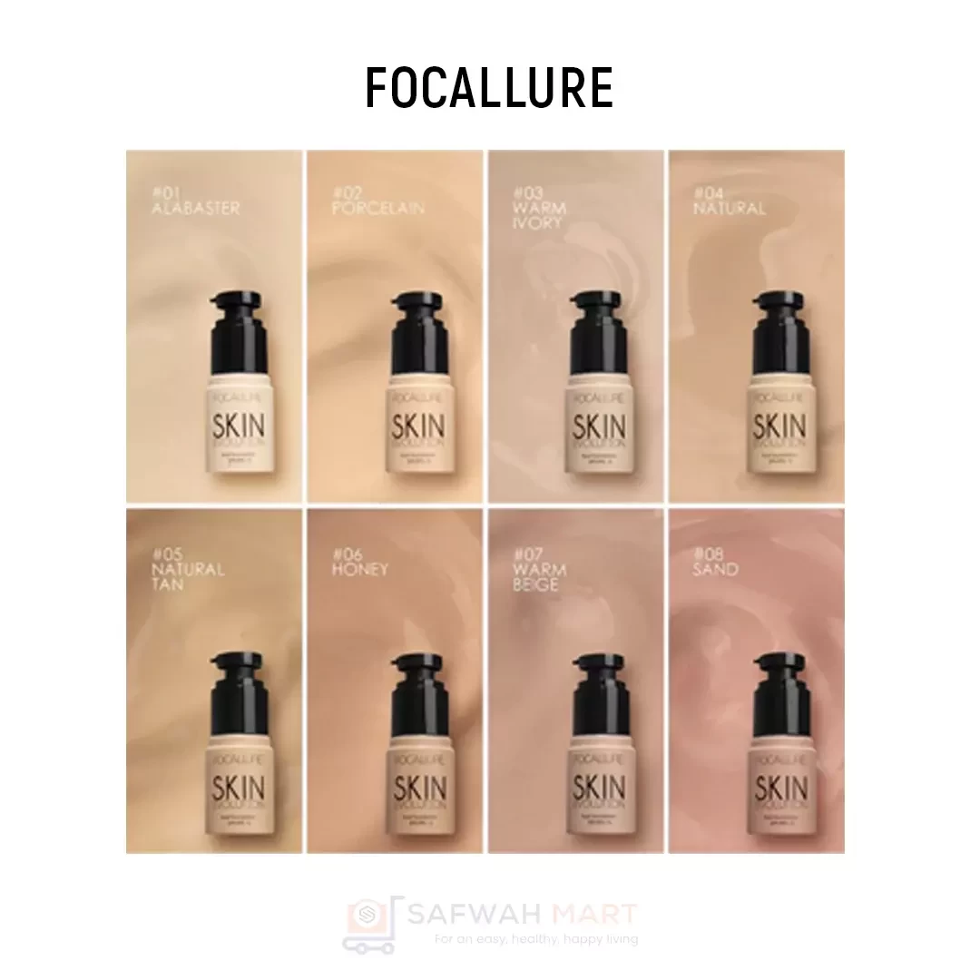 Focallure Skin Evolution Liquid Foundation -3(Warm Ivory)