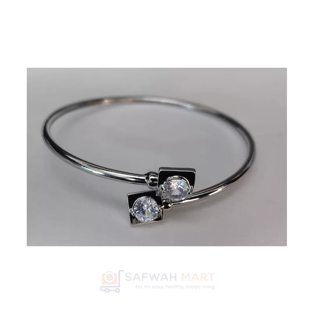 Bracelet (Silver Crystal In Square)