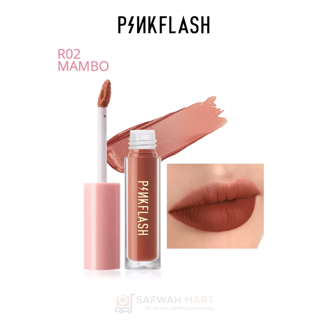 L01 – PINKFLASH Melting Matte Waterproof Lipstick (R02)