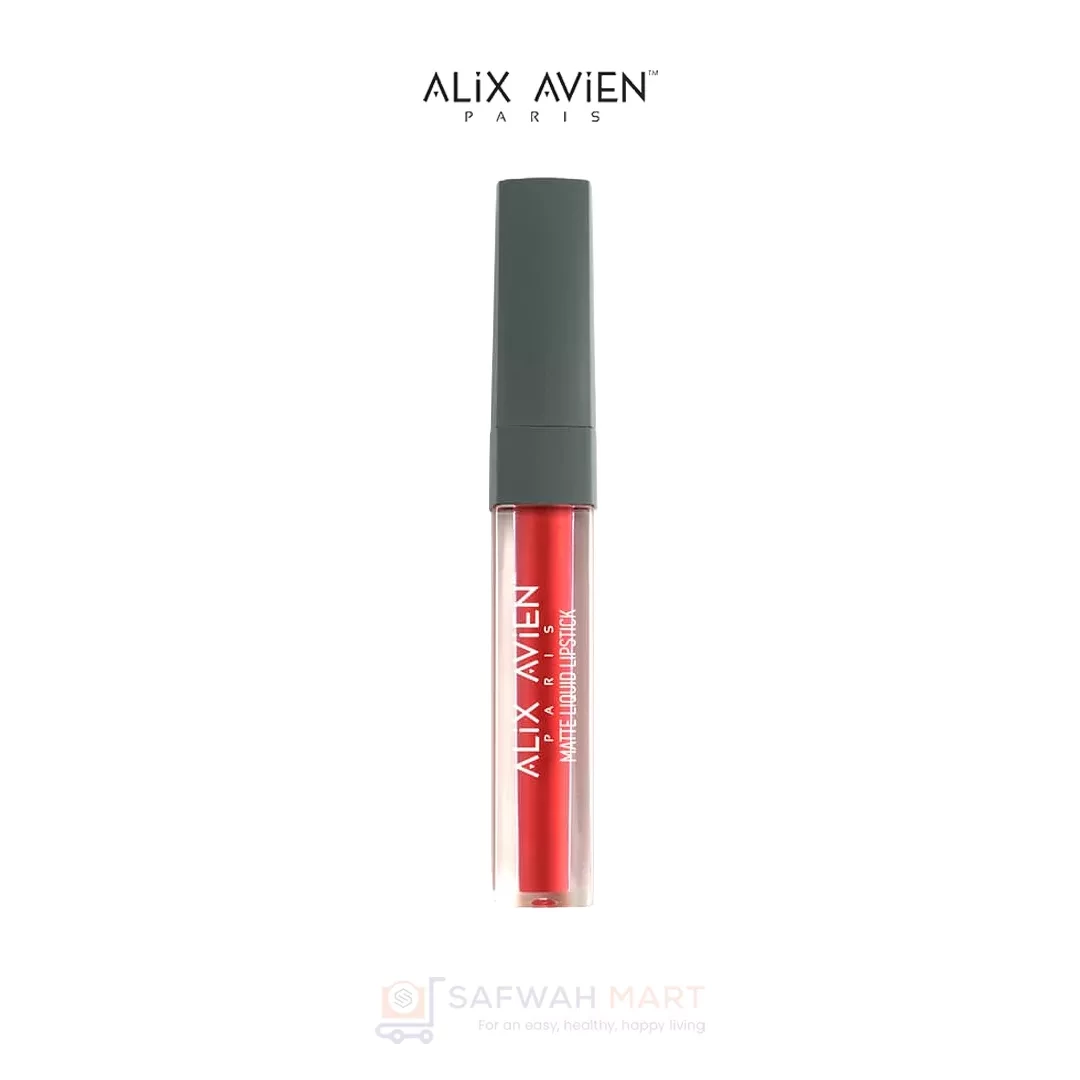 Alix AvienMatte Liquid Lipstick – 520 (Red Carpet)