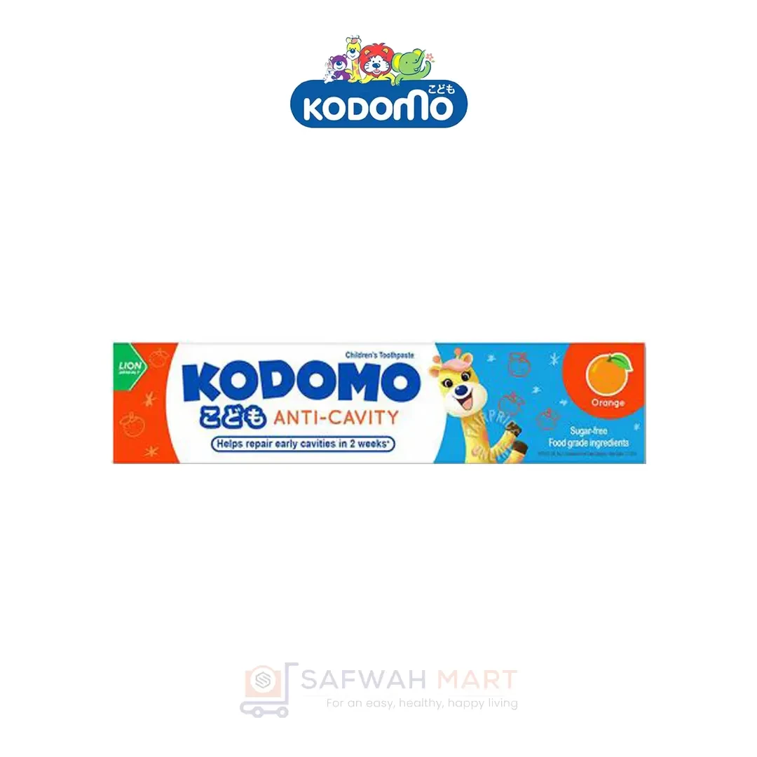 Kodomo Toothpaste Cream 80gm-Orange