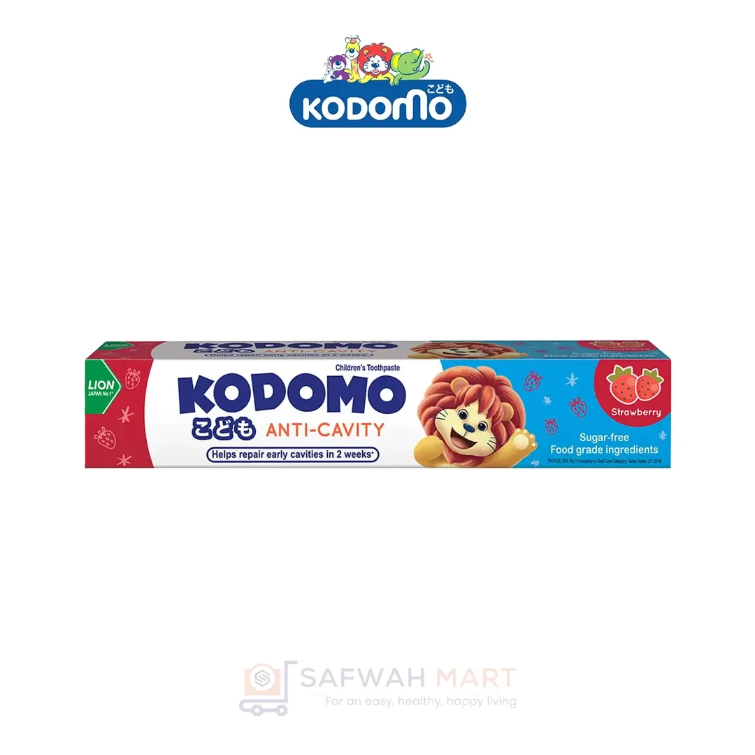 Kodomo Toothpaste Cream 80gm-Strawberry