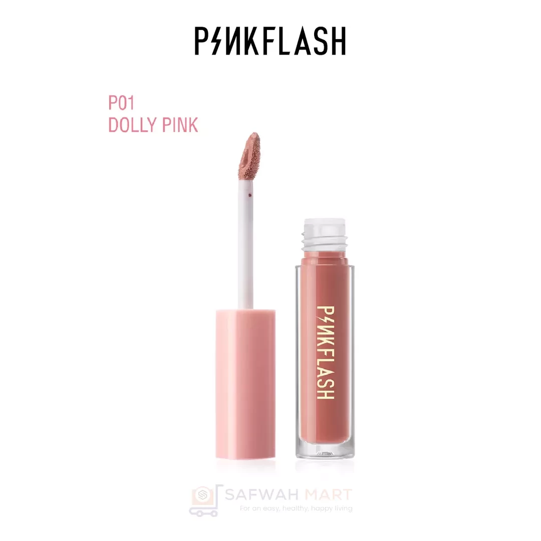 L01 – PINKFLASH Melting Matte Waterproof Lipstick (P01)