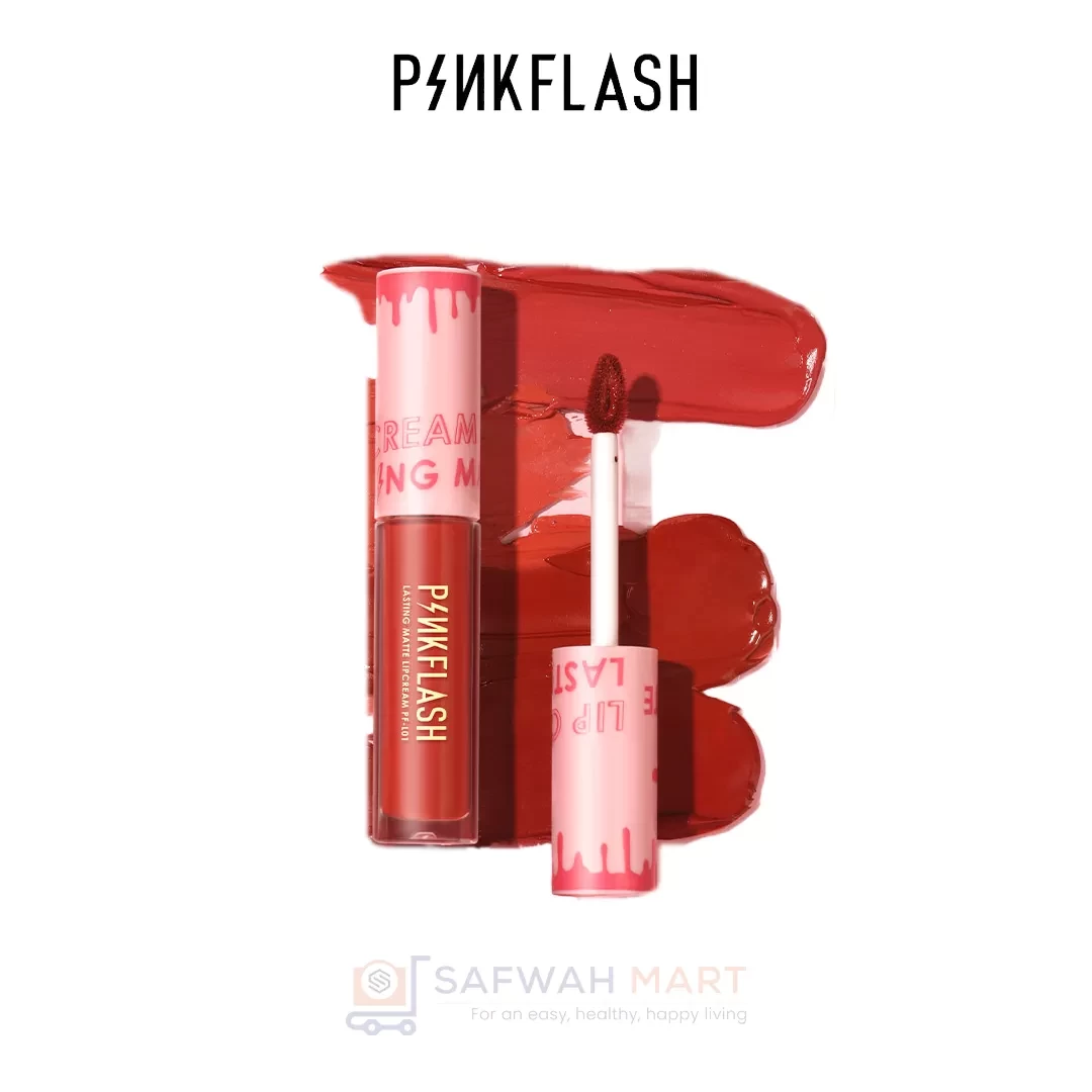 L01 – PINKFLASH Melting Matte Waterproof Lipstick (PK05)