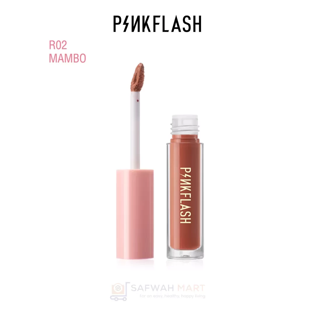 L01 – PINKFLASH Melting Matte Waterproof Lipstick (R02)