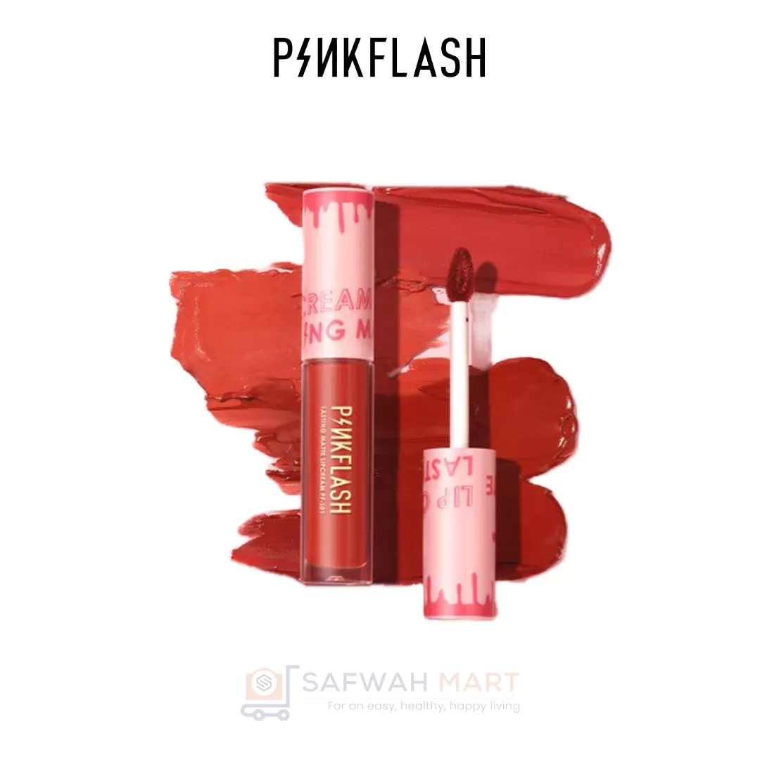 L01 – PINKFLASH Melting Matte Waterproof Lipstick (R04)