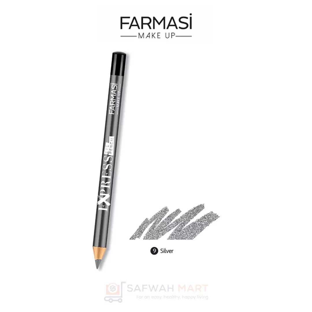 Farmasi Make Up Express Eye Pencil 09 Silver