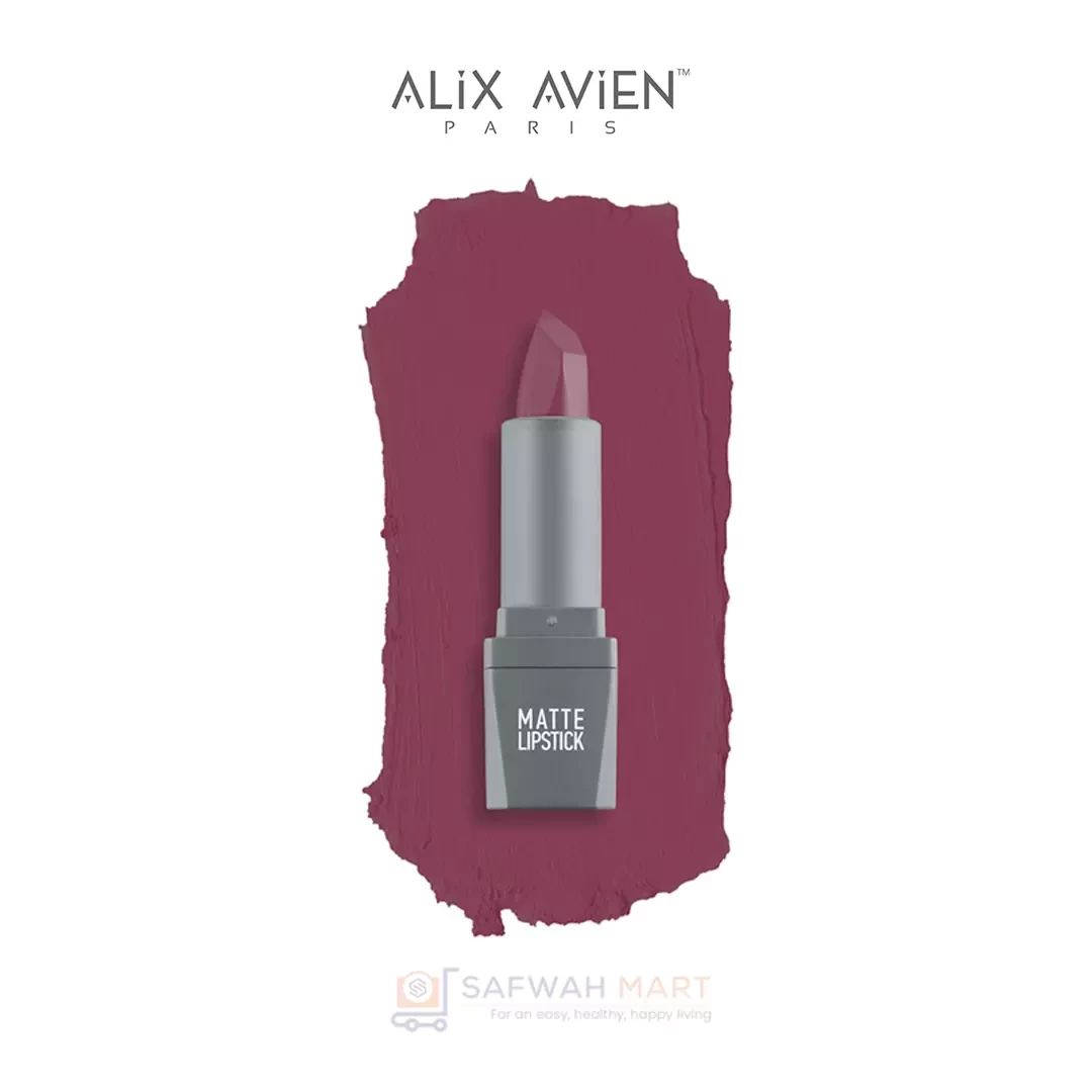 Alix Avien Matte Lipstick- 416( Berry Pink)