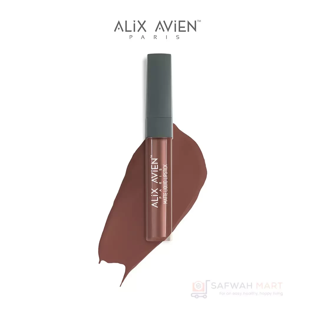 Alix Avien Matte Liquid Lipstick-501(Caramel Nude)
