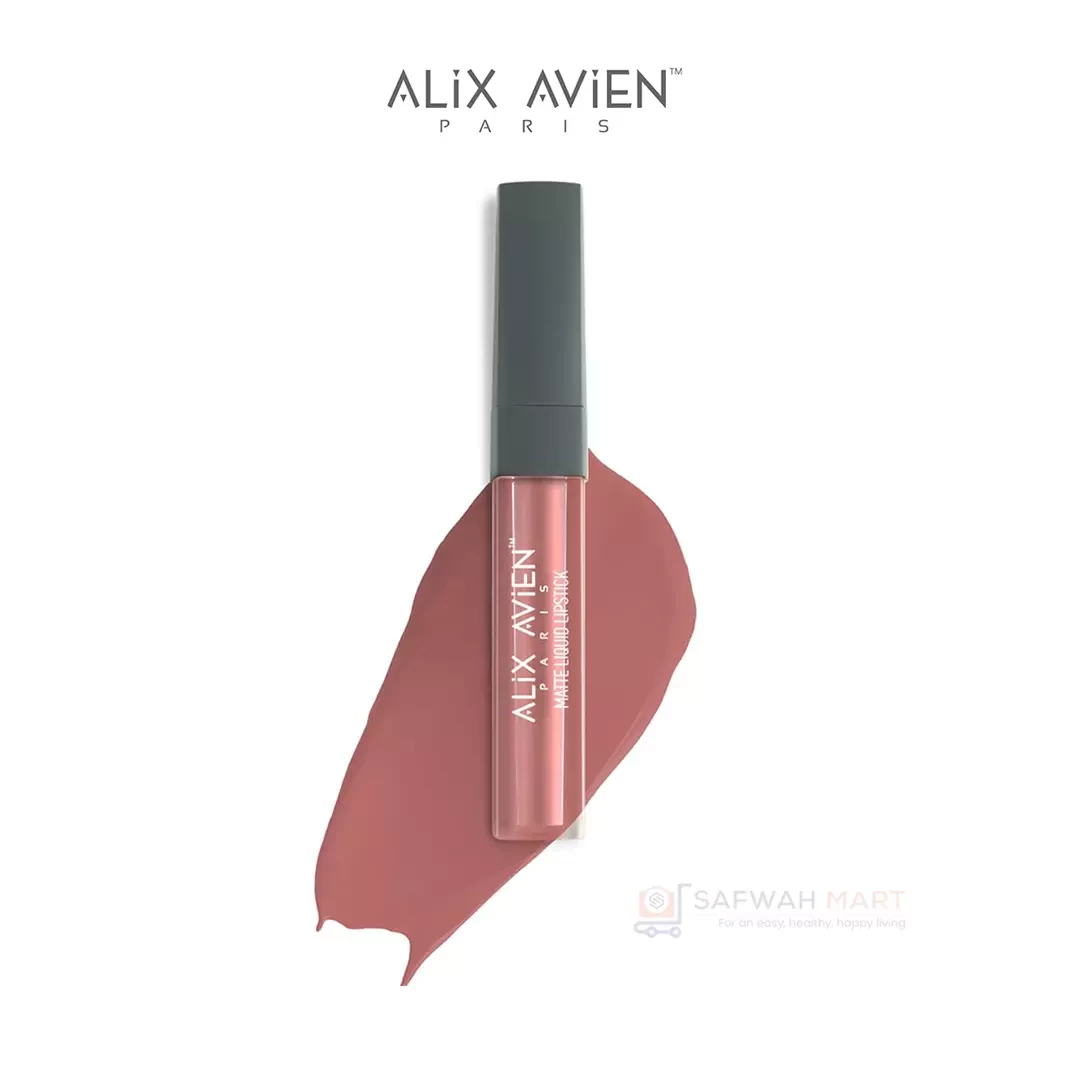 Alix Avien Matte Liquid Lipstick-502(Peachy Nude)