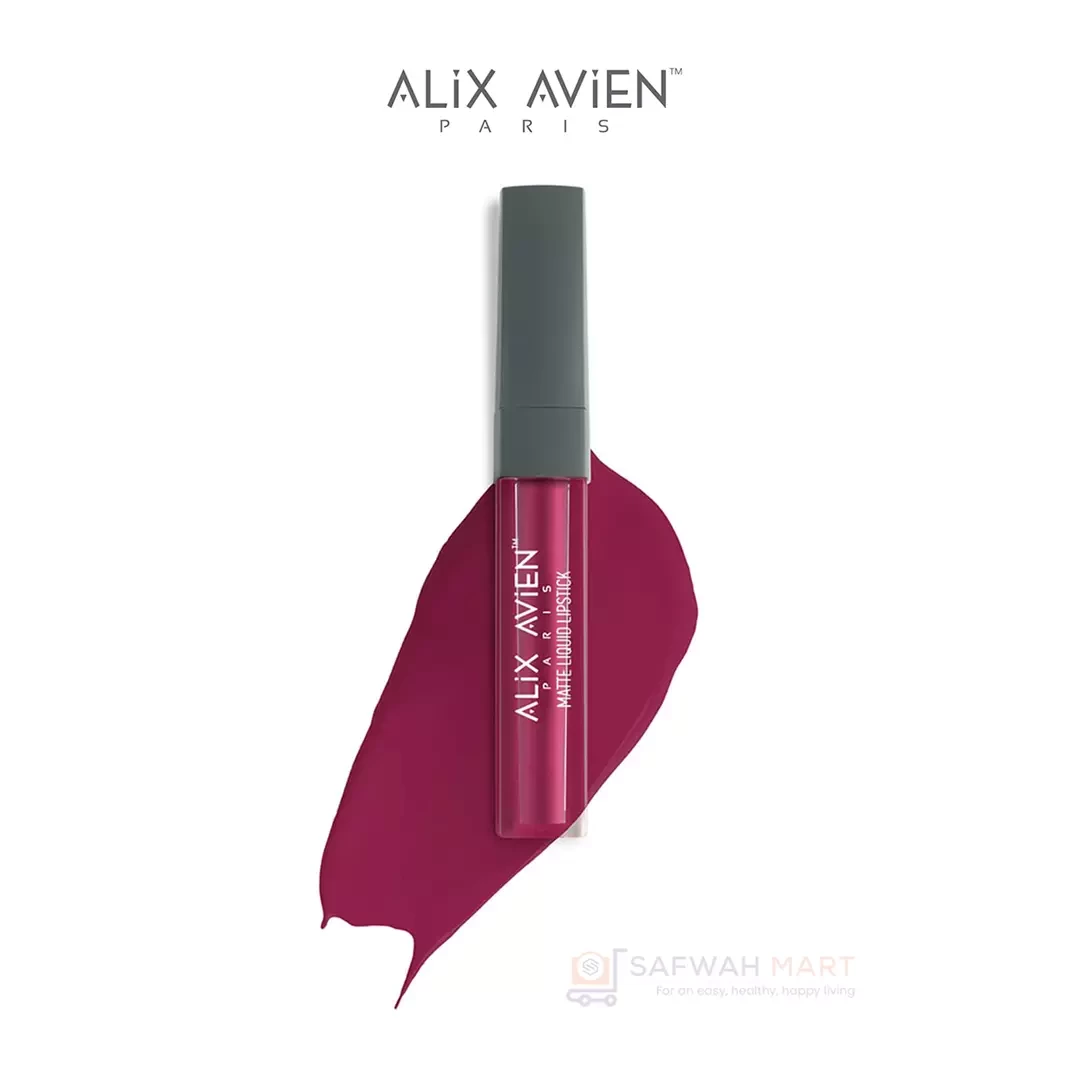 Alix Avien Matte Liquid Lipstick-515(Royal Cranberry)
