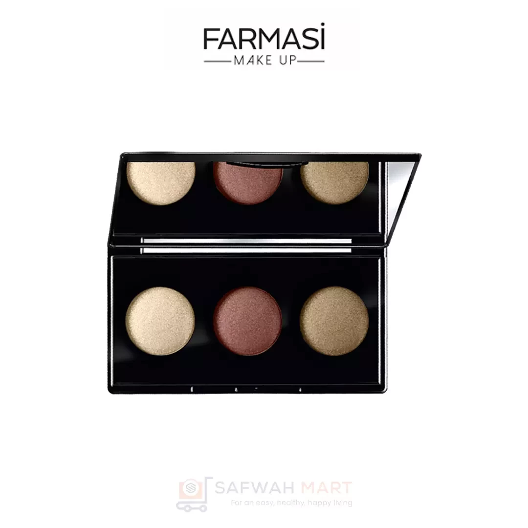 Farmasi Trio Eyeshadow Kit Sunset Kiss 06