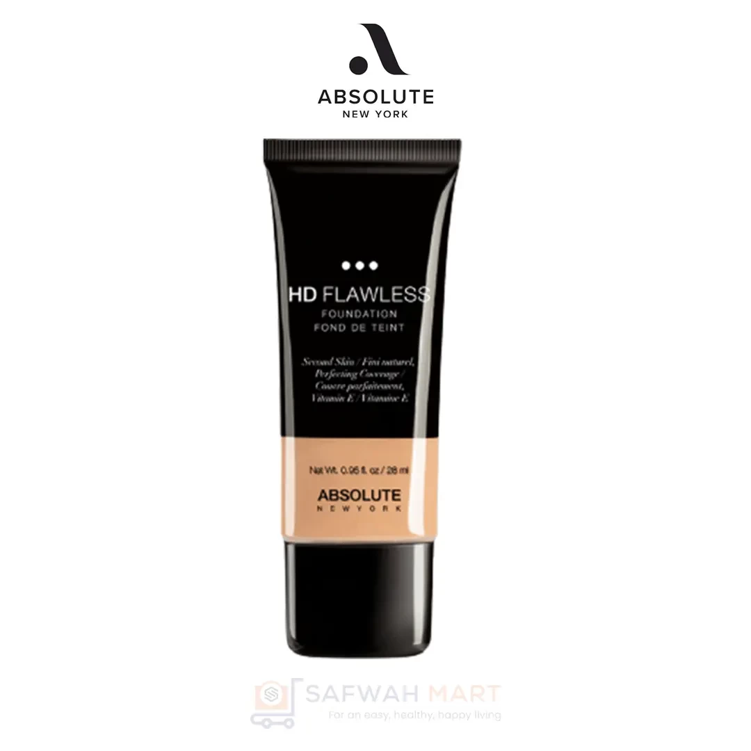 Absolute New York Hd Flawless Foundation - Natural
