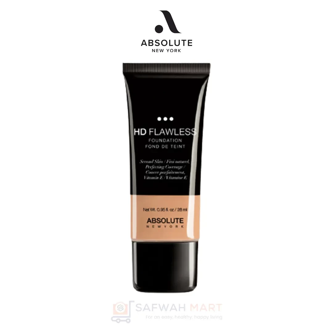 Absolute New York HD Flawless Foundation-Sand