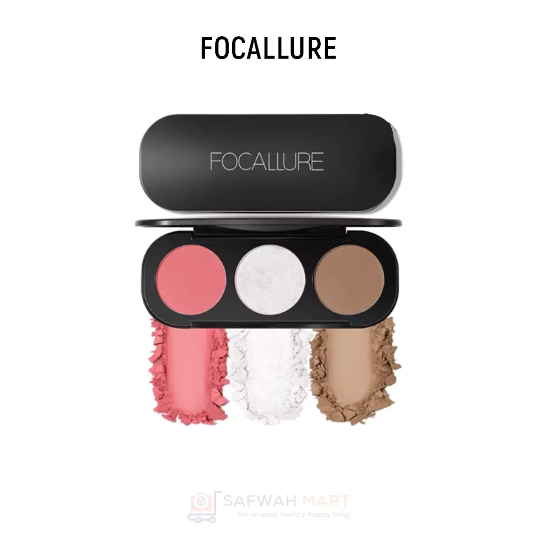 Focallure FA26 Blusher & Highlighter palette #4
