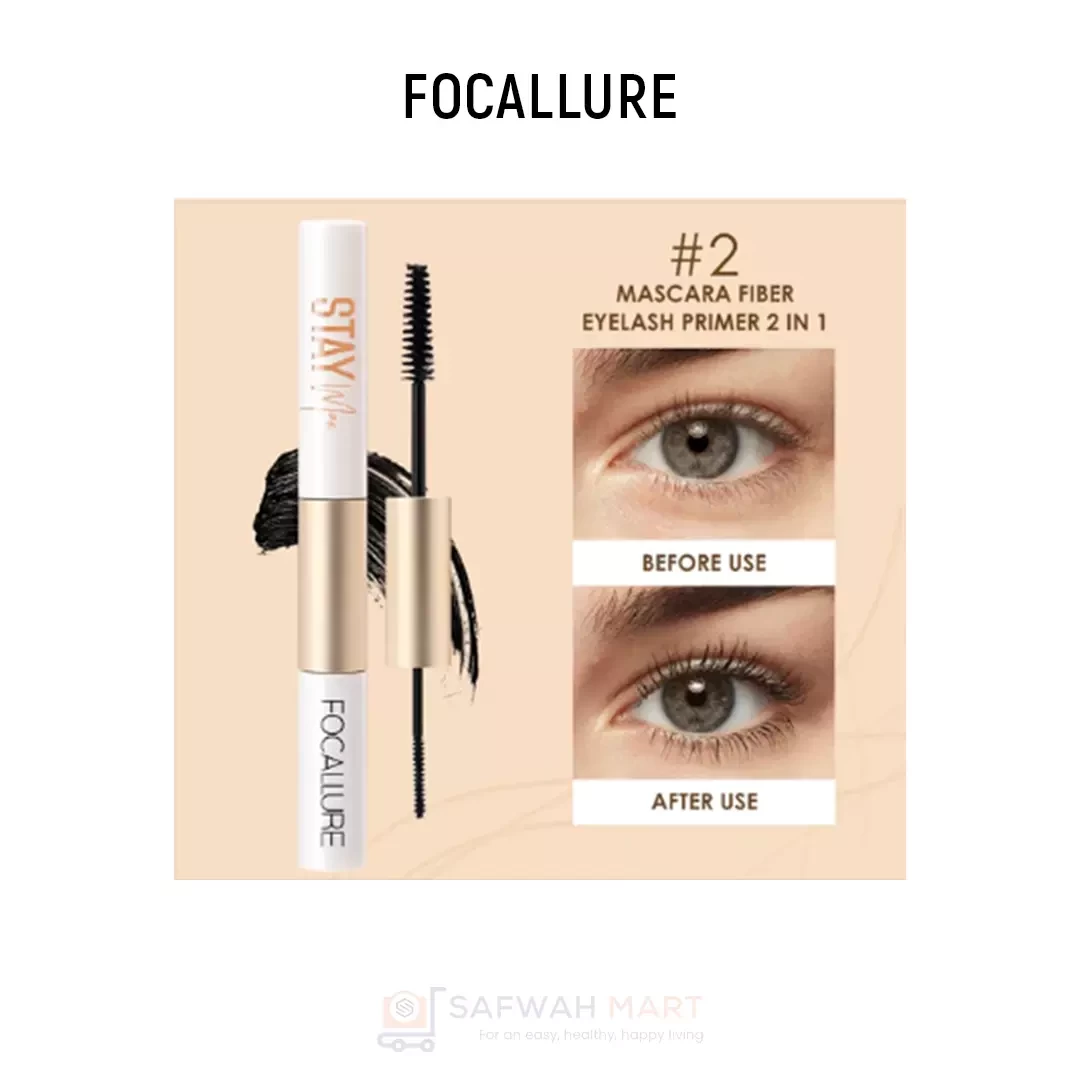 Focallure FA160 Lengthen Mascara & Fiber Eyelash Primer 2 in 1 #2