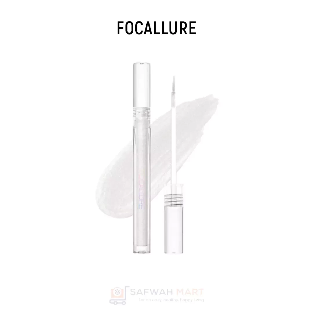 Focallure FA195 Glittering Liquid Eyeshadow S01 (Gray Lily)