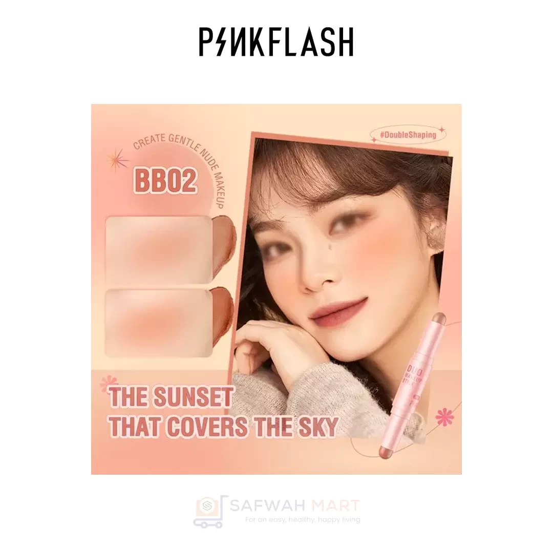 F21 – PINKFLASH Duo Makeup Stick (4g)-BBO2 4 gm