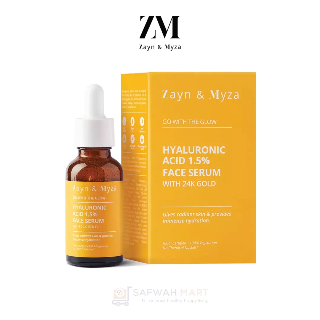 ZM Hyaluronic Acid 1.5% & 24k Gold Face Serum