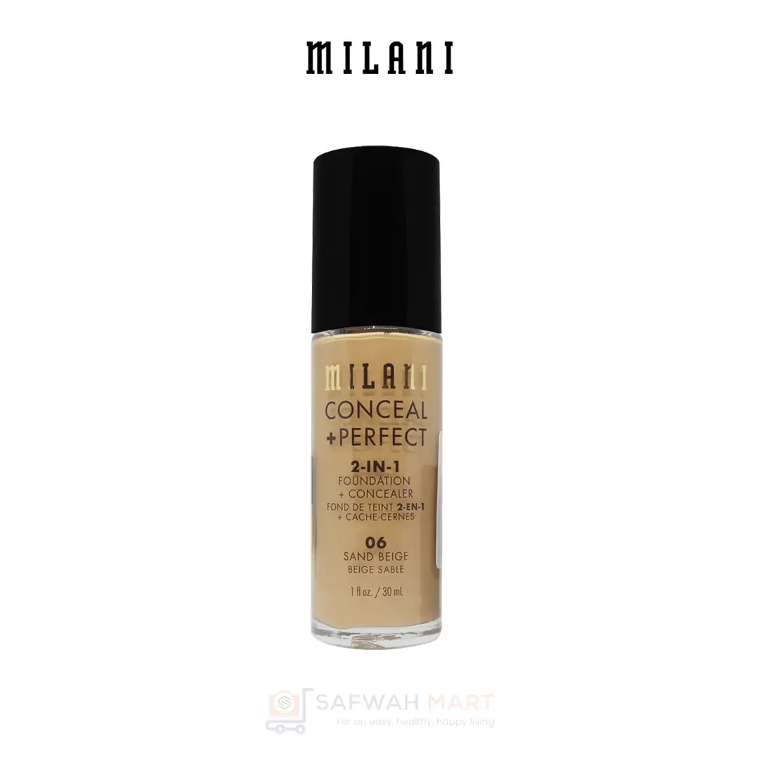 Conceal Perfect 2 In 1 Foundation and Concealer (Sand Beige 06)