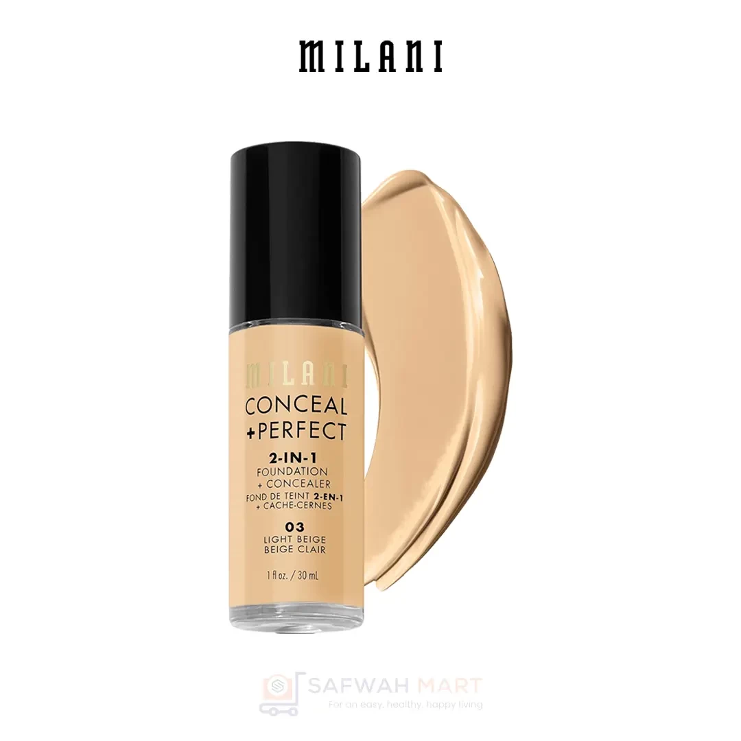 Conceal Perfect 2 In 1 Foundation and Concealer (Light Beige 03)