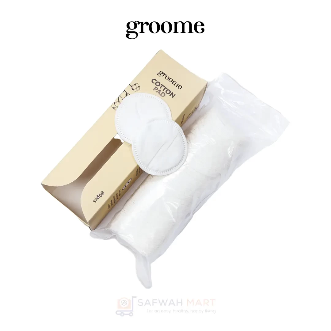 Groome Personal Care Cotton Pad – 80pcs