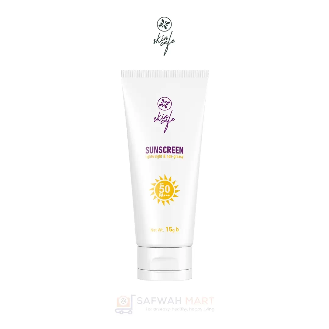 Skin Cafe Sunscreen Spf 50 Pa+++ Lightweight & Non-Greasy