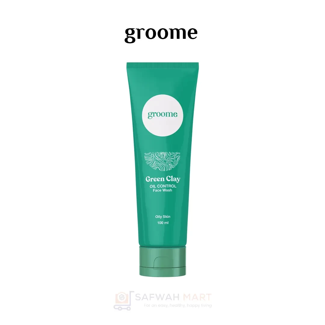 Groome Green Clay Oil Control Face Wash
