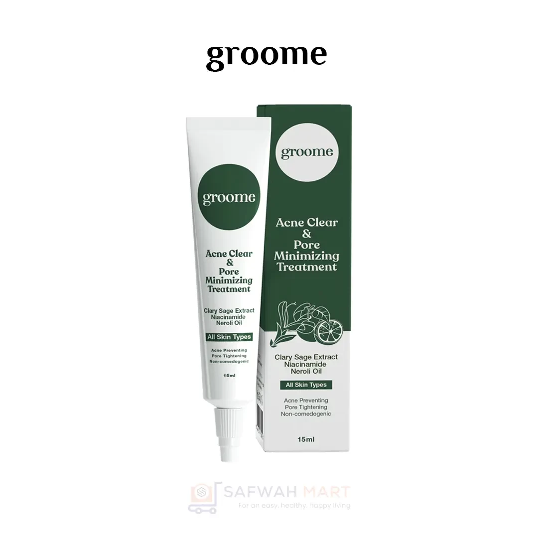 Groome Acne Clear & Pore Minimizing Treatment