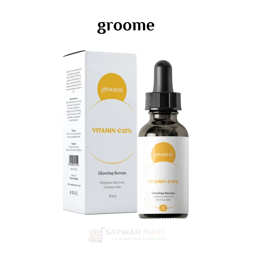 Groome Vitamin-C 12% Glowing Serum