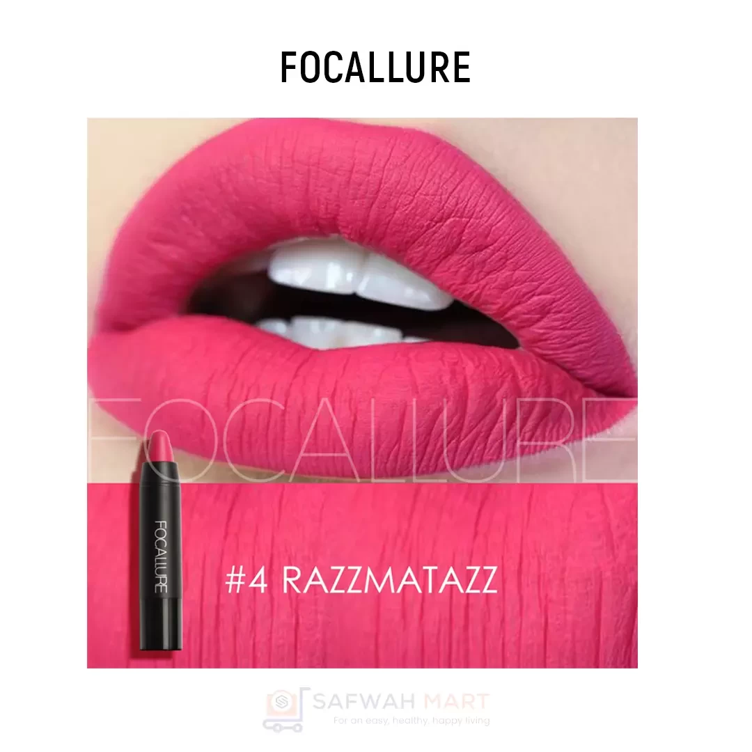 Focallure Matte Lips Crayon Lipstick-04(Razzmatazz)